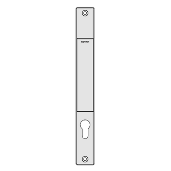 CENTOR TwinPoint Gen2 Single Handle 280mm With Euro Cut-Out