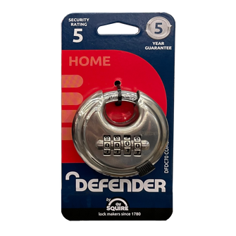 DEFENDER By Squire Combination Disc Padlock