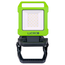 LUCECO Folding Clamp Work Light With Power Bank & USB Charging