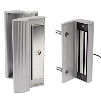 LOCINOX Surface Mounted MAG3000 Electromagnetic Gate Lock With Integrated Handle