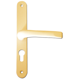 ASEC 48 Lever/Lever UPVC Furniture - 230mm Backplate