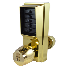 DORMAKABA Simplex 1000 Series 1021B Knob Operated Digital Lock With Key Override