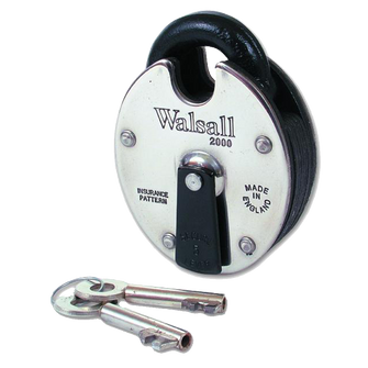 WALSALL LOCKS W2000 5 Lever High Security Padlock