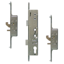 MILA Master Lever Operated Latch & Deadbolt Twin Spindle - 2 Hook & 4 Roller
