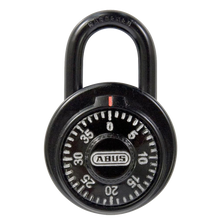 ABUS 78KC Series Dial & Key Over-Ride Combination Open Shackle Padlock