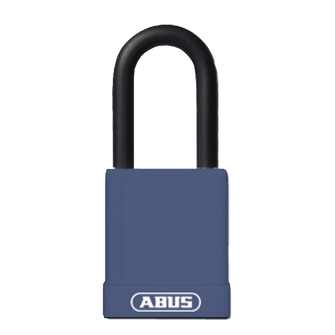 ABUS 74 Series Lock Out Tag Out Coloured Aluminium Padlock