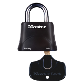 MASTER LOCK 2650 Portable PushKey™ Padlock