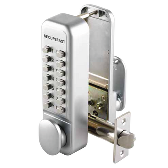 SECUREFAST SBL320 Easy Change Digital Lock with Tubular Latch & Holdback