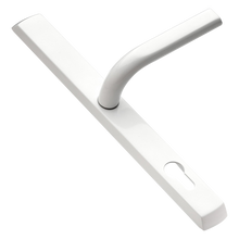 LOXTA 92 Lever/Lever UPVC Furniture - 278mm Backplate