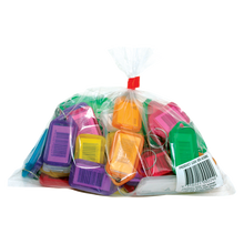 KEVRON ID5 AC50 Tags Bag of 50 Assorted Colours