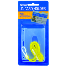 KEVRON ID1013 LA Clear Card Holder with Lanyard