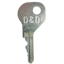 D&D Spare Wafer Key for MagnaLatch Gate Lock