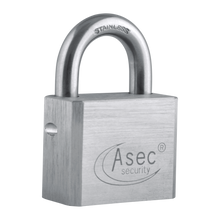 ASEC Open Shackle Padlock with Removable Cylinder