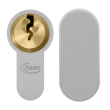 ASEC Vital 6 Pin Key & Turn Euro Dual Finish Snap Resistant Cylinder