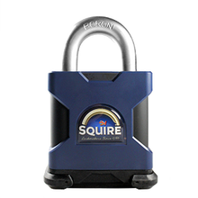 SQUIRE Stronghold Open Shackle Padlock Body Only To Take Scandinavian Oval Insert