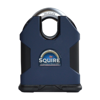 SQUIRE SS100 Stronghold Closed Shackle Dual Cylinder Padlock