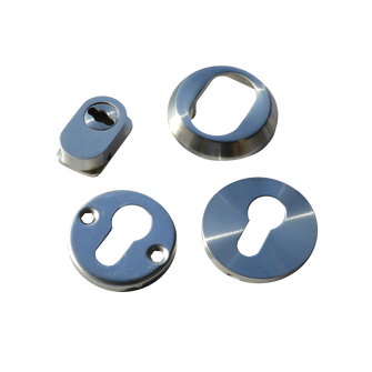 HOOPLY Stainless Steel Adjustable Security Escutcheon