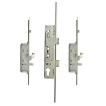 LOCKMASTER Lever Operated Latch & Deadbolt Twin Spindle - 2 Hook 2 Anti-Lift 2 Roller