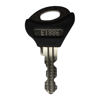 L&F Override Key To Suit 2800 & 3780 Combination Locks