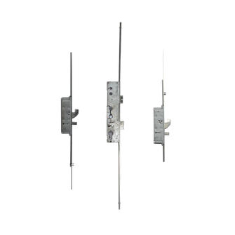 LOCKMASTER Lever Operated Latch & Deadbolt Synseal Single Spindle - 2 Hook 2 Anti-Lift 2 Roller