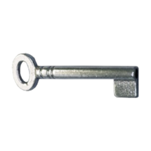 ASEC OB3 Malleable Iron Oval Bow Key Blank