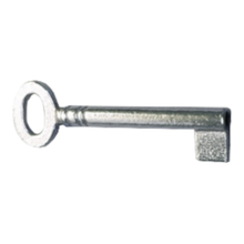 ASEC OB4 Malleable Iron Oval Bow Key Blank