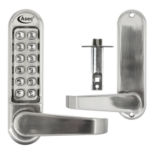 ASEC AS4300 Series Digital Lock With Clutched Handle & 60mm Latch