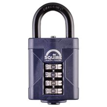 SQUIRE CP50 Series 50mm Steel Shackle Combination Padlock