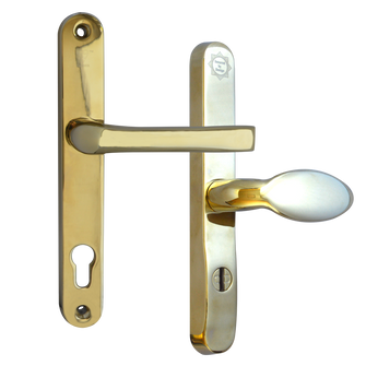 MILA Kite Secure PAS24 2 Star 240mm Lever/Pad Door Furniture 92/62 Centres