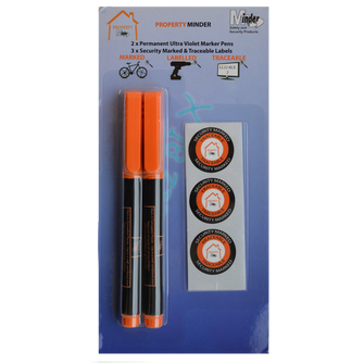 MINDER Property Minder Pack with UV Pens