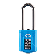 SQUIRE CP40S & CP50S All-Weather Long Shackle Combination Padlock