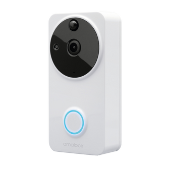 Amalock DB101 Wireless Wi-Fi Video Doorbell (c/w door chime)