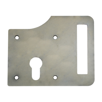 GATEMASTER Slotted Lock Plate Screw Fixing
