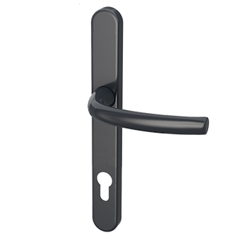 HOPPE Suited Lever/Lever Handle 240mm Backplate With 92mm Centres AR7550/3492