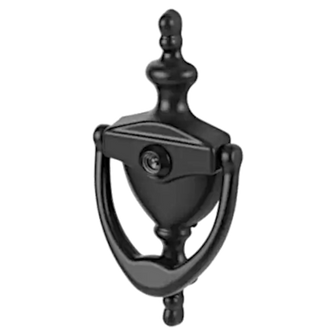 HOPPE Suited Traditional Knocker With 120 Degree Viewer AR727K